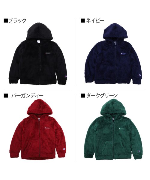 CHAMPION(チャンピオン)/ チャンピオン Champion ジャケット フリースジャケット ジップアップ アウター フーデッド 男の子 女の子 ボア ZIP HOODED JACKET /img02