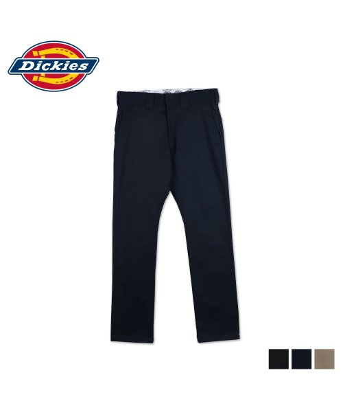 Dickies(Dickies)/ ディッキーズ Dickies パンツ チノパン メンズ スリム ストレッチ ナロー TC STRETCH NARROW PANTS ブラック ダーク ネイビー/img01