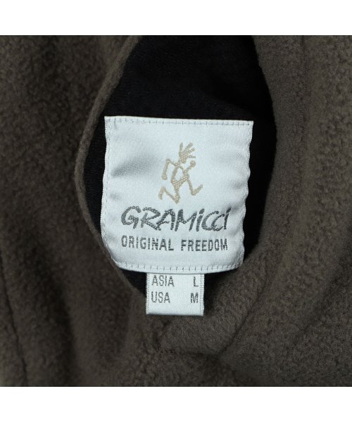 GRAMICCI(グラミチ)/ GRAMICCI グラミチ ベスト フリース アウター メンズ レディース リバーシブル REV FLEECE VEST ベージュ ダーク ネイビー カモ 迷/img08