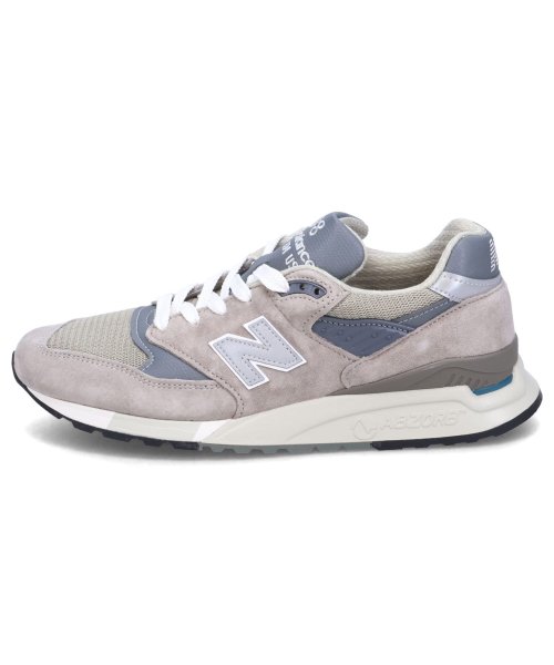 ニューバランス new balance 998 スニーカー メンズ レディース Dワイズ MADE IN USA グレー U998GR ニューバランス balance