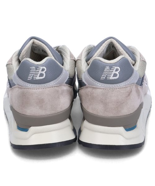 ニューバランス new balance 998 スニーカー メンズ レディース Dワイズ MADE IN USA グレー U998GR ニューバランス balance