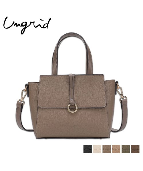 Ungrid(アングリッド)/ アングリッド Ungrid トートバッグ ショルダー ミニ レディース ファスナー付き 斜めがけ MINI HAND BAG 53060B/img01