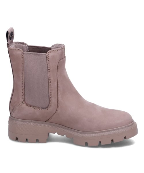 Timberland(ティンバーランド)/ ティンバーランド Timberland ブーツ サイドゴア チェルシー レディース 厚底 CORTINA VALLEY CHELSEA ブラウン A41EW/img01