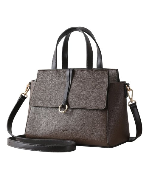 Ungrid(アングリッド)/ アングリッド Ungrid トートバッグ ハンドバッグ リング レディース 軽量シュリンク HAND BAG 53070B/img08