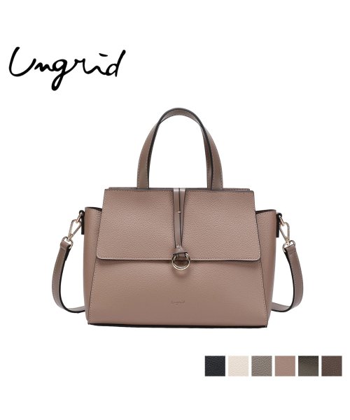 Ungrid(アングリッド)/ アングリッド Ungrid トートバッグ ハンドバッグ リング レディース 軽量シュリンク HAND BAG 53070B/img14