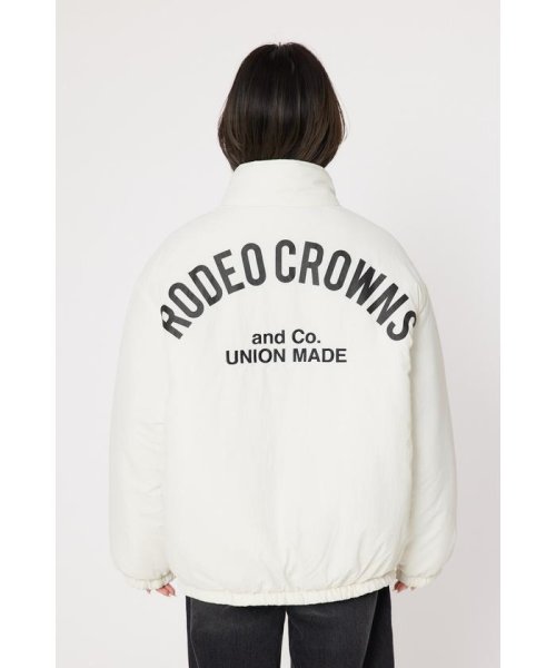 RODEO CROWNS WIDE BOWL(ロデオクラウンズワイドボウル)/LOGOスタンドネックブルゾン/img06