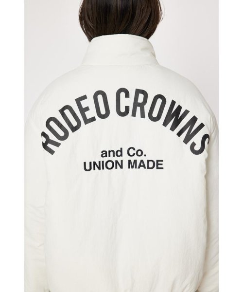 RODEO CROWNS WIDE BOWL(ロデオクラウンズワイドボウル)/LOGOスタンドネックブルゾン/img08