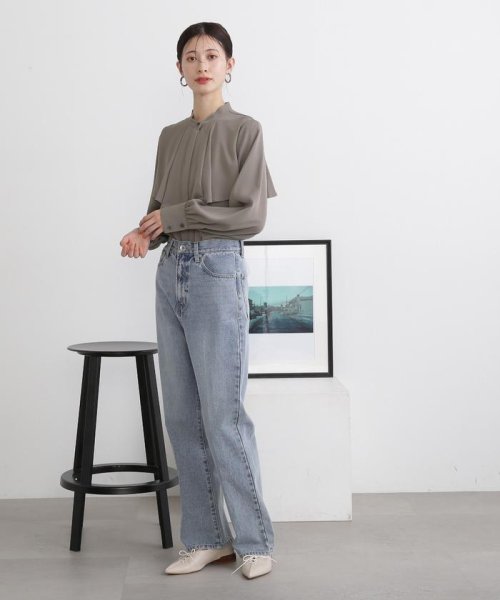 N Natural Beauty Basic(エヌナチュラルビューティベーシック)/フロントケープとろみブラウス 24SS/img08