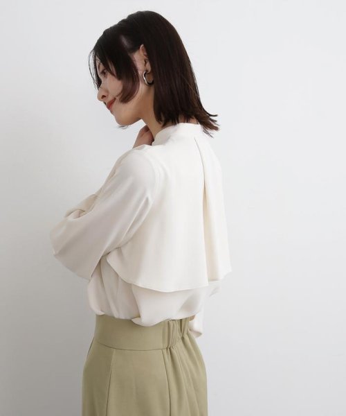 N Natural Beauty Basic(エヌナチュラルビューティベーシック)/フロントケープとろみブラウス 24SS/img23