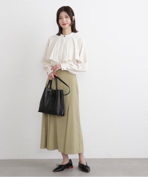 N Natural Beauty Basic(エヌナチュラルビューティベーシック)/フロントケープとろみブラウス 24SS/img25