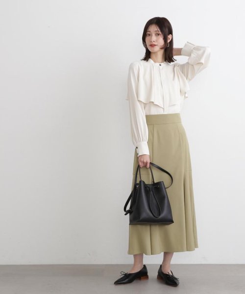 N Natural Beauty Basic(エヌナチュラルビューティベーシック)/フロントケープとろみブラウス 24SS/img26