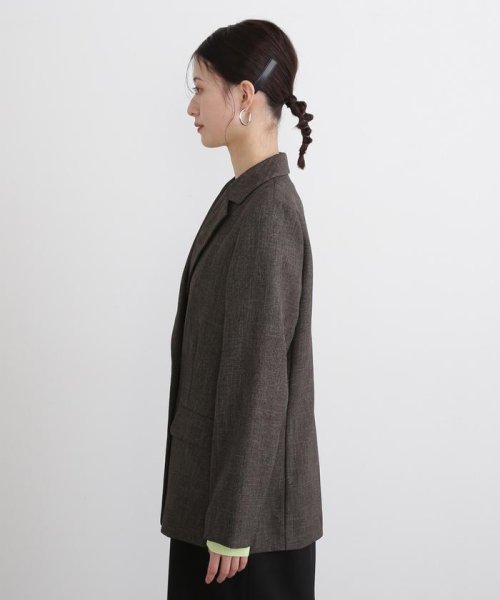 N Natural Beauty Basic(エヌナチュラルビューティベーシック)/ダブルブレストテーラードジャケット《S Size Line》 24SS/img22