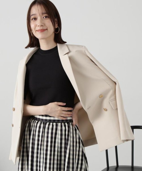 N Natural Beauty Basic(エヌナチュラルビューティベーシック)/ダブルクロステーラージャケット 24SS/img06