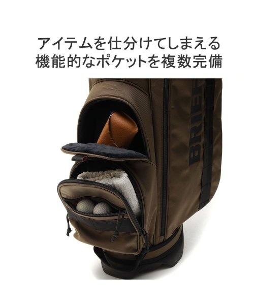 BRIEFING GOLF(ブリーフィング ゴルフ)/ブリーフィング ゴルフ キャディバッグ スタンド BRIEFING GOLF 9.5型 47インチ 限定 CR－4 #03 AIR HOL BRG233D65/img07