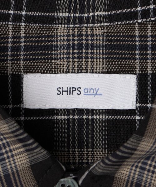SHIPS any MEN(シップス　エニィ　メン)/SHIPS any: オーバーサイズ レギュラーカラー チェック シャツ ジャケット◇/img07
