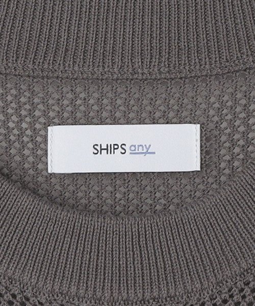 SHIPS any MEN(シップス　エニィ　メン)/SHIPS any: 〈洗濯機可能〉シアー ニット クルーネック プルオーバー ベスト◇/img19