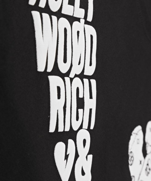 LUXSTYLE(ラグスタイル)/Hollywood rich.&(ハリウッドリッチ)総柄パンクベアーロンT/ロンT メンズ レディース 長袖 Tシャツ ベア プリント ロゴ 総柄/img15