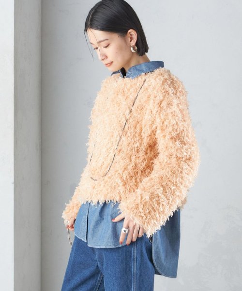 SHIPS WOMEN(シップス　ウィメン)/〈手洗い可能〉フェザー ヤーン プルオーバー 24SS ◇/img14