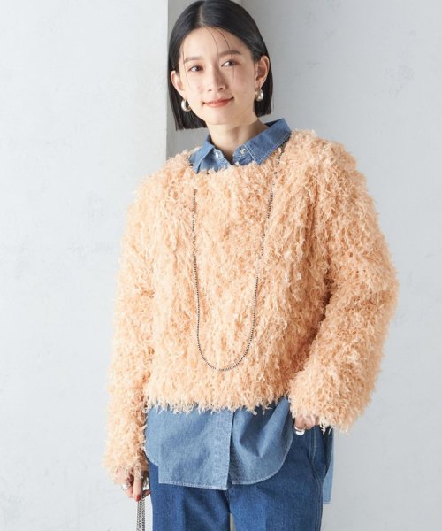 SHIPS WOMEN(シップス　ウィメン)/〈手洗い可能〉フェザー ヤーン プルオーバー 24SS ◇/img20