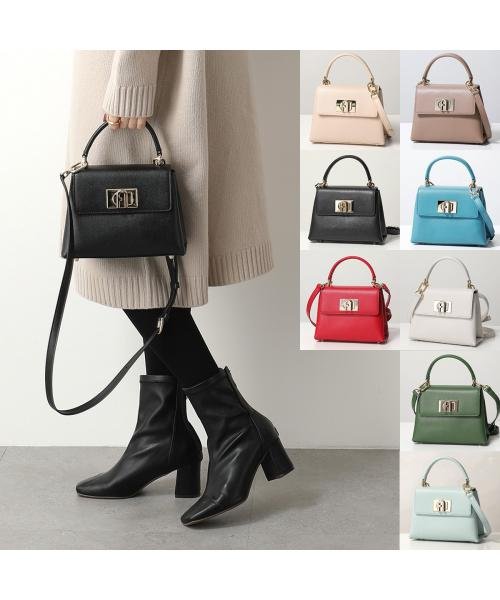Furla ハンドバッグ 1927 MINI レザー ショルダーバッグ Furla ハンドバッグ MINI レザー