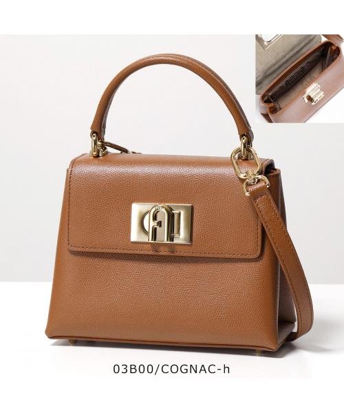 Furla ハンドバッグ 1927 MINI レザー ショルダーバッグ Furla ハンドバッグ MINI レザー