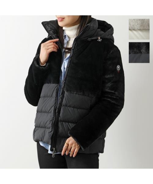 CAPE HORN ダウンジャケット ARENAL エコファー 異素材切替 CAPE HORN ARENAL エコファー