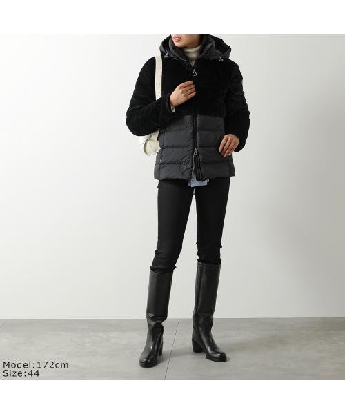 CAPE HORN ダウンジャケット ARENAL エコファー 異素材切替 CAPE HORN ARENAL エコファー