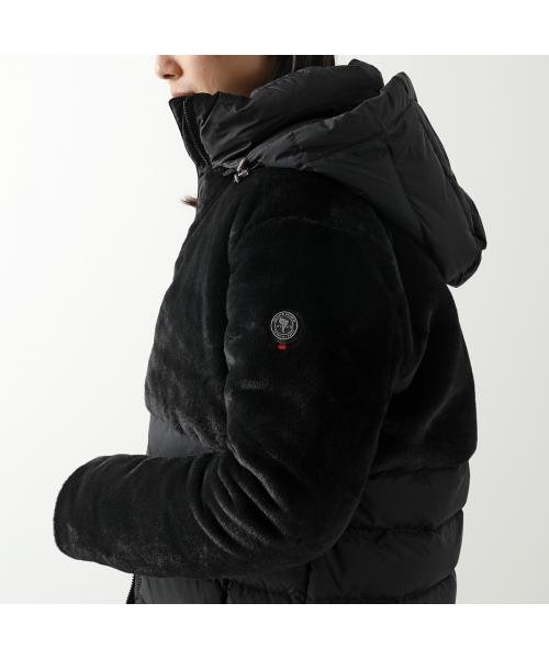 CAPE HORN ダウンジャケット ARENAL エコファー 異素材切替 CAPE HORN ARENAL エコファー