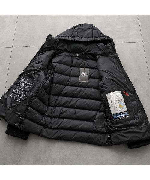 CAPE HORN ダウンジャケット ARENAL エコファー 異素材切替 CAPE HORN ARENAL エコファー