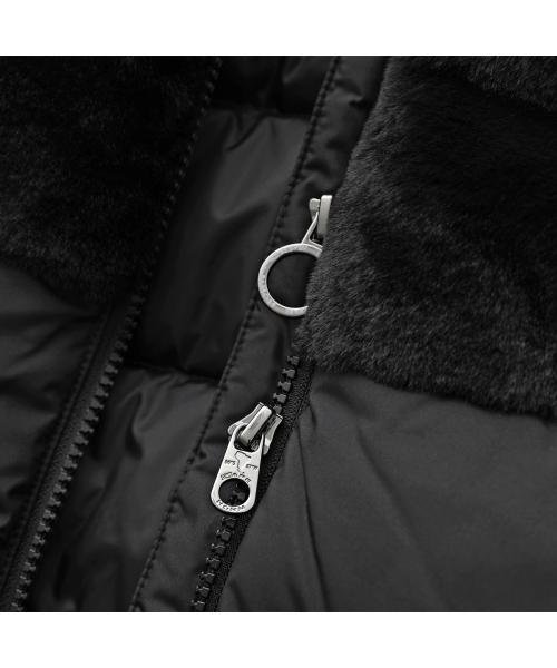 CAPE HORN ダウンジャケット ARENAL エコファー 異素材切替 CAPE HORN ARENAL エコファー