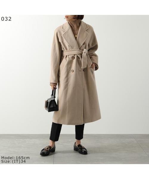 MAX MARA チェスターコート MADAME 101801 カシミヤ ウール MARA MAX チェスターコート MADAME カシミヤ ダブルブレスト