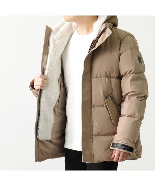 MACKAGE ダウンジャケット RILEY フード付き 撥水 ムートン ダウンジャケット RILEY MACKAGE フード付き 撥水