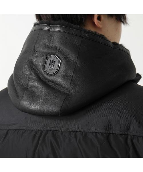 MACKAGE ダウンジャケット RILEY フード付き 撥水 ムートン ダウンジャケット RILEY MACKAGE フード付き 撥水