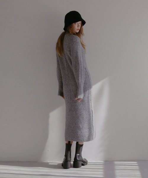 MIELI INVARIANT(ミエリ インヴァリアント)/Air Yarn Soft Knit Onepiece/img19