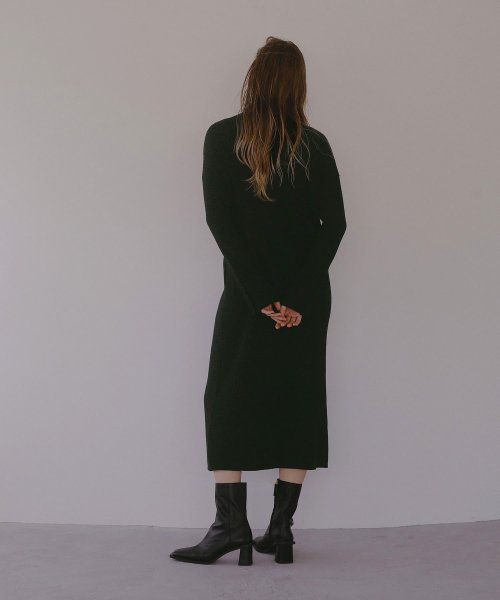 MIELI INVARIANT(ミエリ インヴァリアント)/Button Rib Knit Onepiece/img19