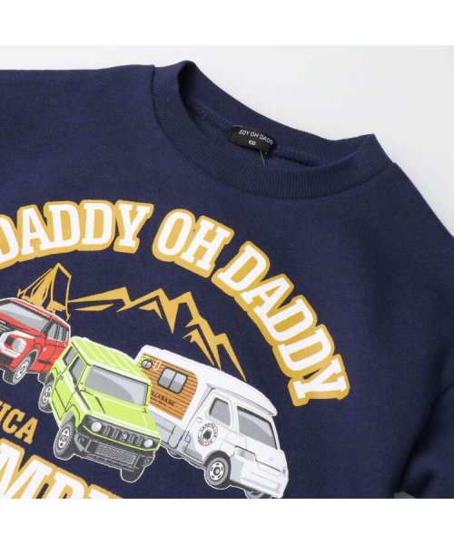 DaddyOhDaddy(ダディオダディ)/【子供服】 Daddy Oh Daddy (ダディオダディ) 【トミカ】車プリント裏毛トレーナー 90cm～130cm V12650/img04