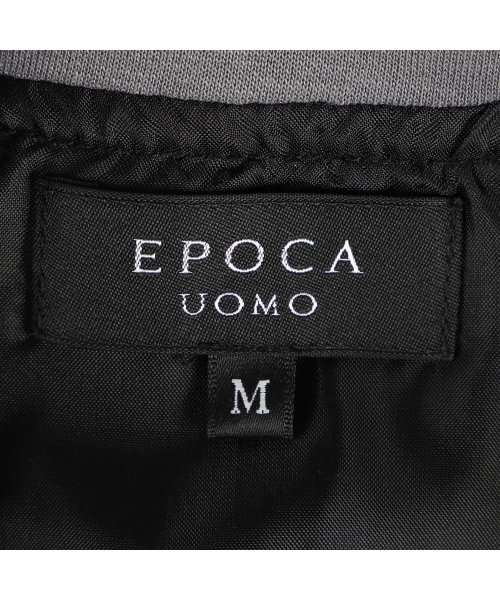 EPOCA UOMO(エポカ ウォモ)/ エポカ ウォモ EPOCA UOMO ジャケット ブルゾン 中綿 アウター メンズ コンビフルジップ ZIP JACKET ブラック グレー 黒/img08