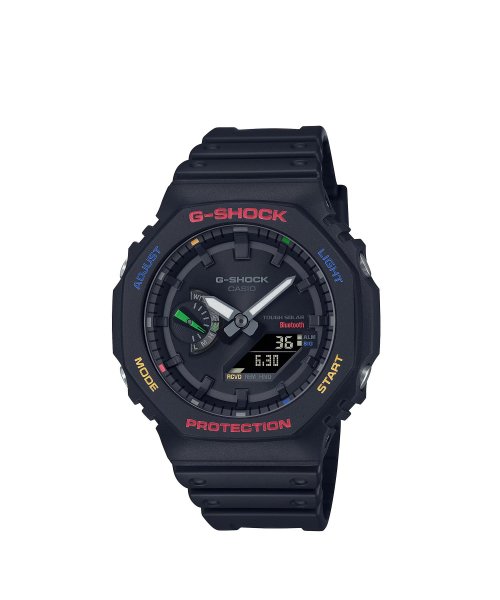 CASIO(CASIO)/CASIO カシオ G－SHOCK 腕時計 GA－B2100FC－1AJF Multi color accentsシリーズ 防水 ジーショック Gショック G－/img01