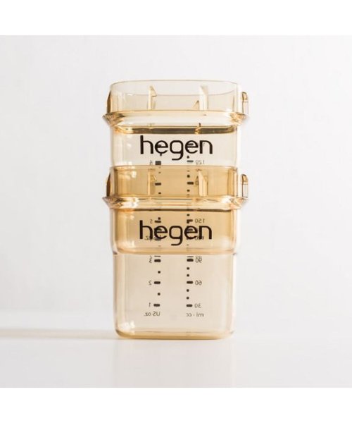 hegen(へーゲン)/ hegen へーゲン 哺乳瓶 フードストッカー 60ml 150ml 240ml 4点セット 新生児 ベビー PPSU 耐熱 広口 ESSENTIAL GIF/img01