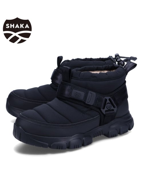 SHAKA(シャカ)/ SHAKA シャカ ブーツ 中綿 スノーブーツ スナッグ ブーティー AT メンズ SNUG BOOTIE AT ブラック 黒 SK－230/img01