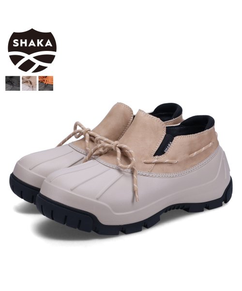 SHAKA(シャカ)/ SHAKA シャカ モックシューズ スワンプ モック MT メンズ SWAMP MOC MT ブラック ベージュ ブラウン 黒 SK－232/img01