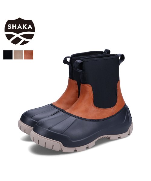 SHAKA(シャカ)/ SHAKA シャカ ブーツ スワンプ ストレッチ ブーティー MT メンズ SWAMP STRETCH BOOTIE MT ブラック ベージュ ブラウン 黒 /img01