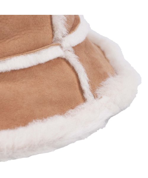 UGG(UGG)/ UGG アグ バケットハット 帽子 シープスキン メンズ レディース SHEEPSKIN BUCKET HAT ブラック ブラウン 黒 22601/img09