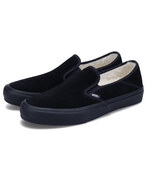 VANS(ヴァンズ)/ VANS ヴァンズ スリッポン メンズ レディース ボア バンズ SLIP－ON VR3 SF ブラック 黒 VN0A4BX8BLA/img06