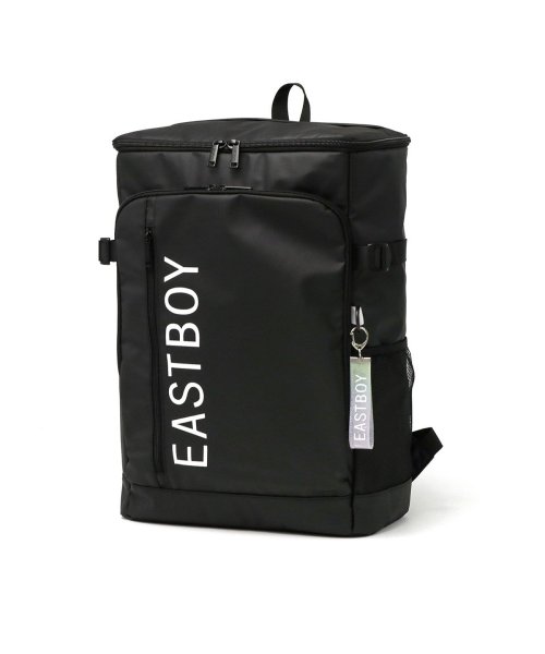 EASTBOY(イーストボーイ)/イーストボーイ リュック スクール バッグ 30L 大容量 軽量 EASTBOY デイバッグ 通学 ボックス型 黒 A3 PC 撥水 クリア EBA88/img08