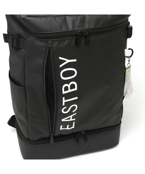 EASTBOY(イーストボーイ)/イーストボーイ リュック スクール バッグ 32L レディース 大容量 軽量 EASTBOY 通学 ボックス型 B4 PC 撥水 靴 収納 クリア EBA89/img17