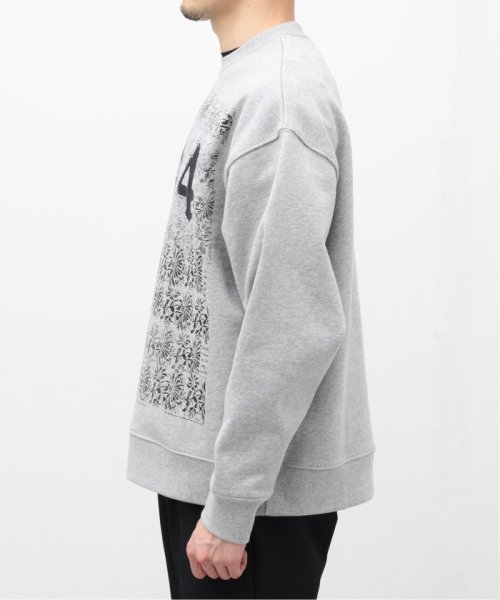 【TEXTILE PAINT】クルーネック スウェット amane murakami