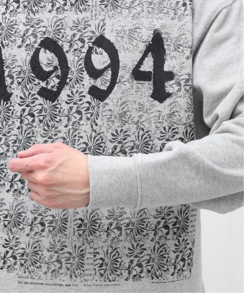 【TEXTILE PAINT】クルーネック スウェット amane murakami