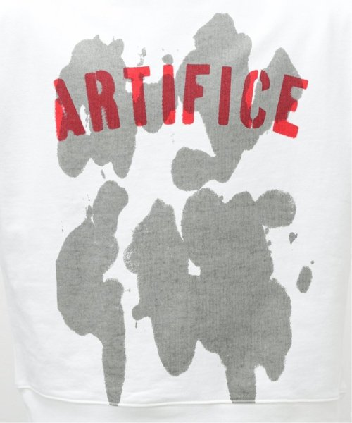 【TEXTILE PAINT】クルーネック スウェット amane murakami