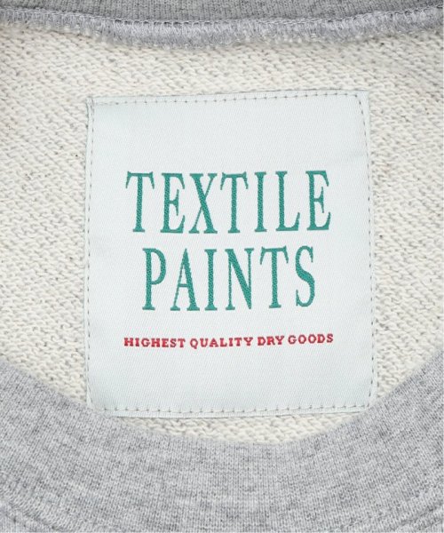 【TEXTILE PAINT】クルーネック スウェット amane murakami